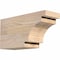 Ekena Millwork Mediterranean Rough Sawn Rafter Tail, Douglas Fir, 4"W x 6"H x 12"L RFT04X06X12MED00RDF - alternate 1